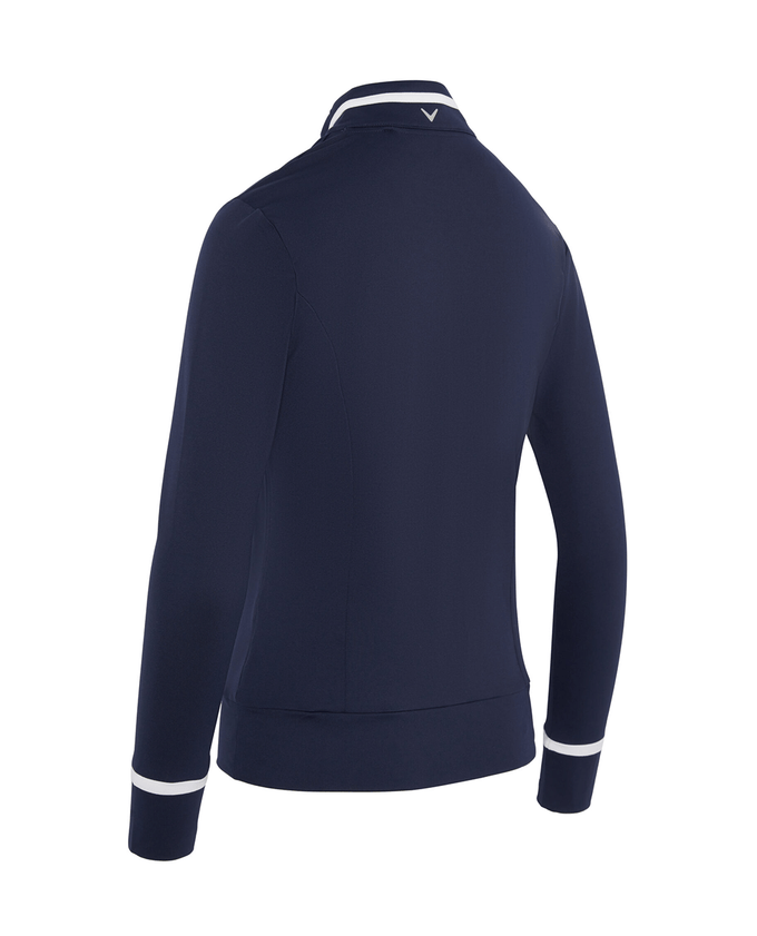 CALLAWAY Thermal Colour Block Top CGKFF0K3 Navy