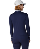 CALLAWAY Thermal Colour Block Top CGKFF0K3 Navy