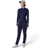 CALLAWAY Thermal Colour Block Top CGKFF0K3 Navy