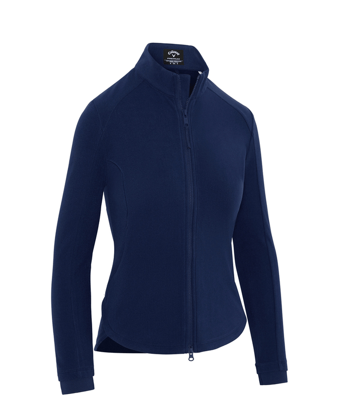 CALLAWAY Ladies Soft-Touch Full Zip Jacket CGKFG098 Dark Blue Depth