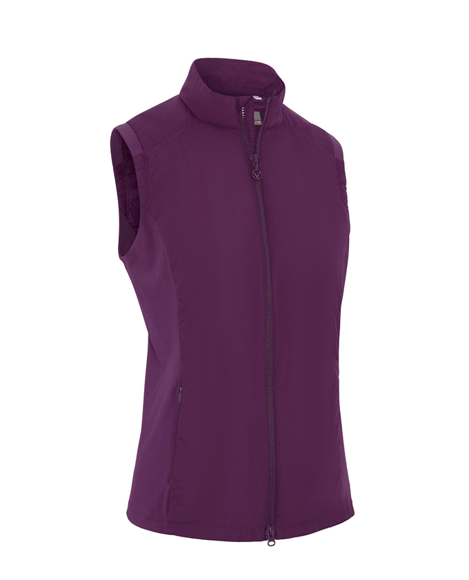 CALLAWAY Callaway Ladies Lightweight Primaloft Vest CGRFG037 Gloxinia