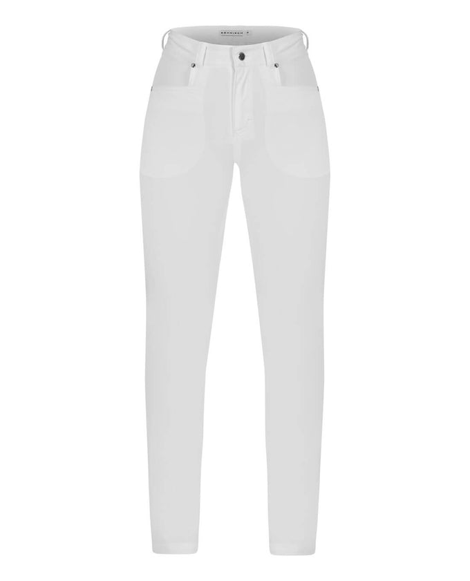 ROHNISCH Pantalon Confort Chie 30" Blanc