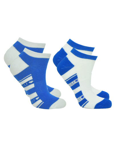 PURE GOLF Dixie 2 Pack Sock Royal Blue