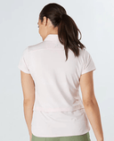 SWING OUT SISTER Amelie Cap Sleeve Polo Cherry Blossom