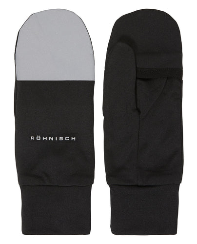 ROHNISCH Glow Mittens Black/Reflective