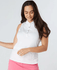 SWING OUT SISTER Amelie Sleeveless Polo White