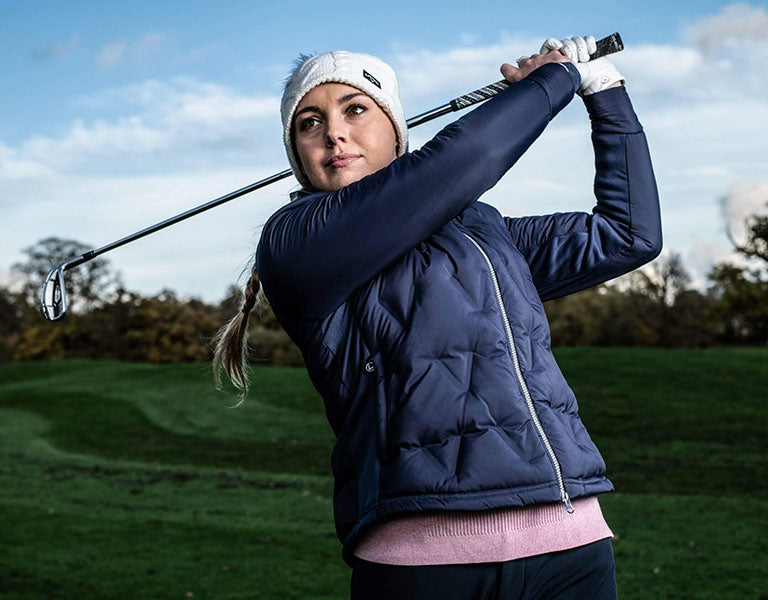 Ladies winter best sale golf jackets