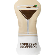 SURPRIZESHOP Golf Driver Headcover - Espresso Martee-ni - Beige