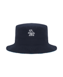 ORIGINAL PENGUIN Plaid Reversible Bucket Hat OGASG061 Black Iris