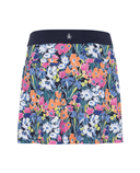 ORIGINAL PENGUIN Asymmetrical Zip-Pleat Skort OGKBSG16 40cm Sketch Floral