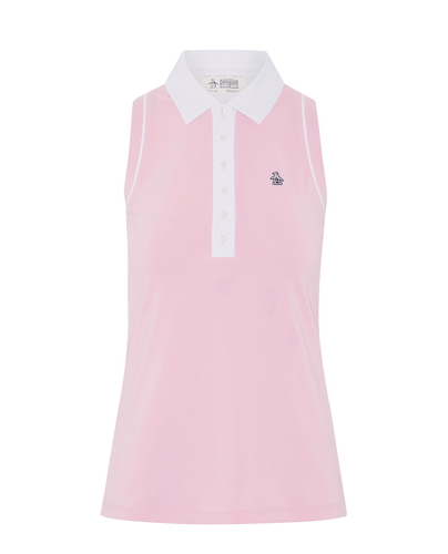 ORIGINAL PENGUIN Colour Block Polo OGKSE036 Gelato Pink