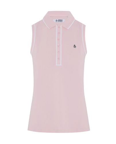 ORIGINAL PENGUIN Veronica Sleeveless Polo OGKSE047 Gelato Pink