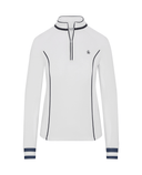 ORIGINAL PENGUIN Sun Protection Long Sleeve Polo OGKSG023 White