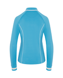 ORIGINAL PENGUIN Sun Protection Long Sleeve Polo OGKSG023 Aquarius