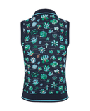 ORIGINAL PENGUIN Textbook Floral Sleeveless Polo OGKSG0C1 Navy