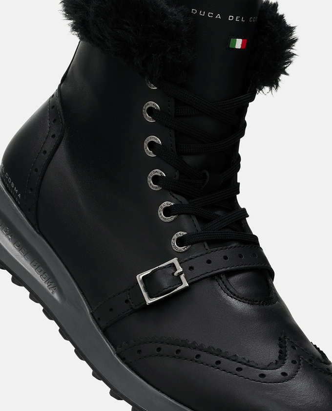 DUCA DEL COSMA Sabrina Waterproof Golf Boot Black