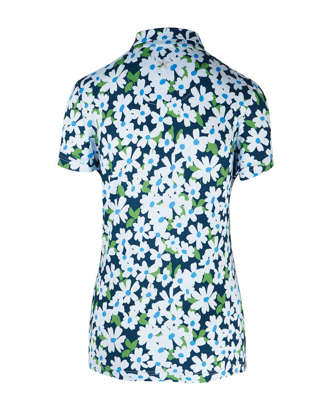 SWING OUT SISTER Signature Polo Daisy Chain Navy
