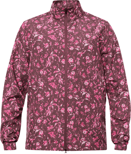 ROHNISCH Packable Wind Jacket Neon Flower Pink