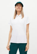 SIZE XL - ROHNISCH Corinne Loose Poloshirt White