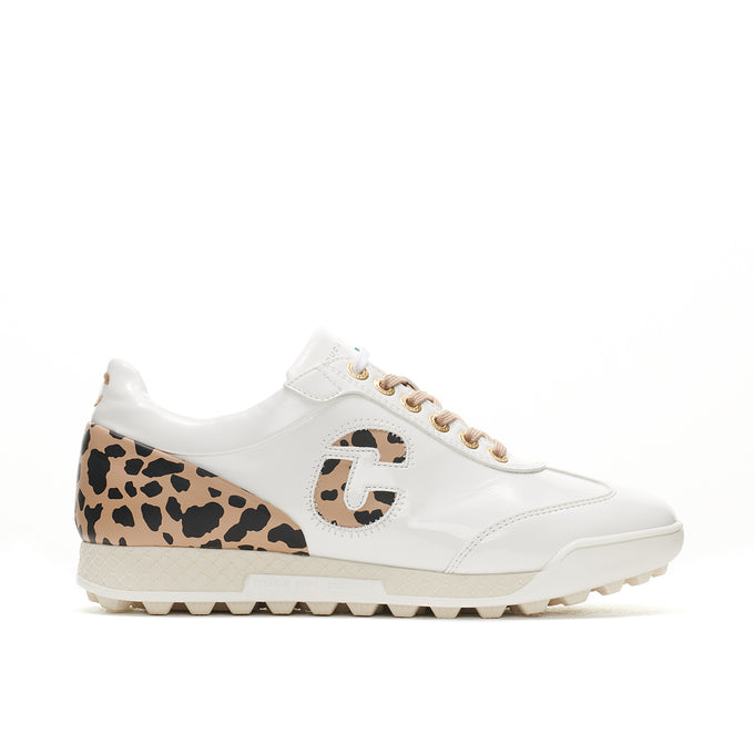 DUCA DEL COSMA King Cheetah Golf Shoe White/Cheetah
