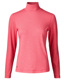 DAILY SPORTS Agnes Long Sleeve Mock 120 Berry