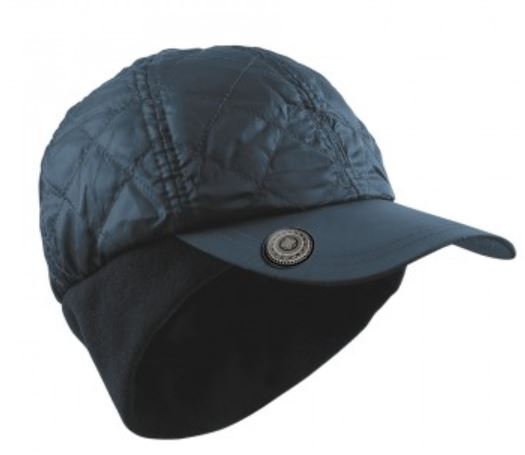 SURPRIZE SHOP Quilted Winter Wind Cap Navy