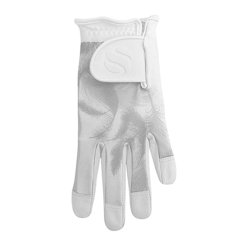 SIZE M - SURPRIZE SHOP Leather Palm Glove Grey Feather