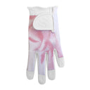 SURPRIZE SHOP Leather Palm Glove Pink Feather