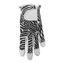 SURPRIZE SHOP Leather Palm Glove Zebra