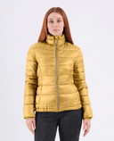 CHERVO Marbles Faux Down Jacket Yellow Gold