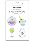 SURPRIZE SHOP Ball Markers Boozy