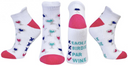 SURPRIZE SHOP Wine Slogan Socks