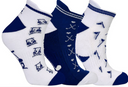 SURPRIZE SHOP Socks Navy Pack of 3