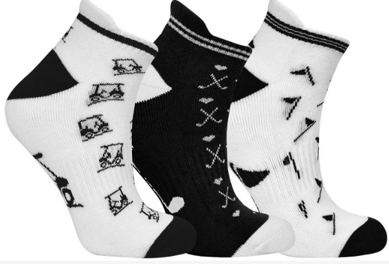 SURPRIZE SHOP Socks Black Pack of 3