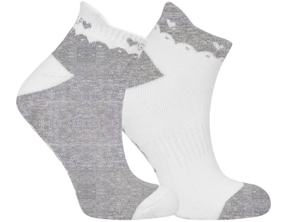 SURPRIZE SHOP 2 Pair Pack of Grey Golf Socks