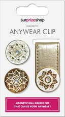 SURPRIZE SHOP Anywear Magnetic Ball Marker Clip Gold
