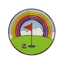 SURPRIZE SHOP Ball Marker Rainbow Flag