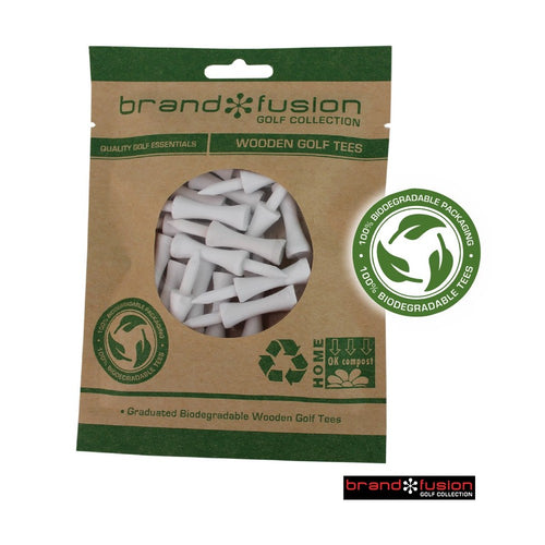 Biodegradable Wooden Tees 51mm