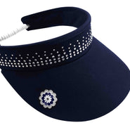 SURPRIZESHOP Crystal Magnetic Visor Navy - One Size / Navy