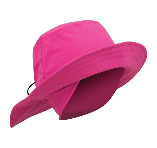 Rain Hat Fleece Lined or Unlined Pink