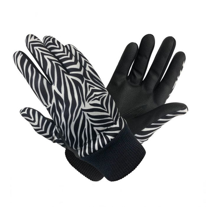 SURPRIZE SHOP Polar Winter Gloves Zebra (Pair)